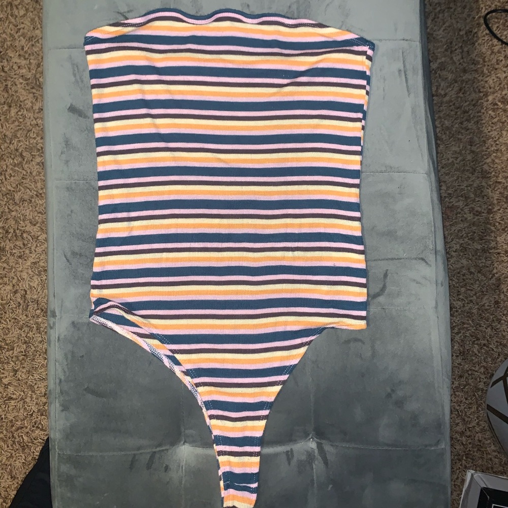 Tube top bodysuit